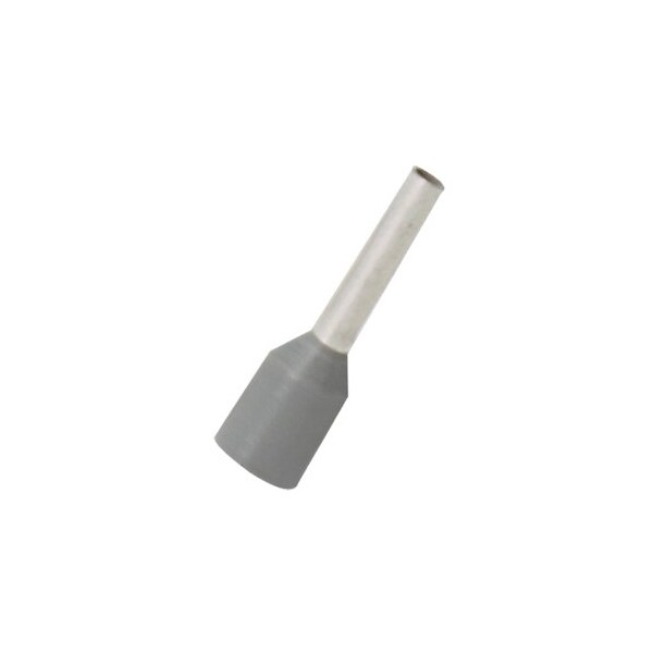 Ferrule, Expanded Gray Sleeve, #18 AWG (